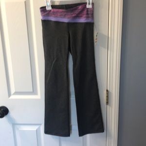 Ideology girls yoga pants NWT